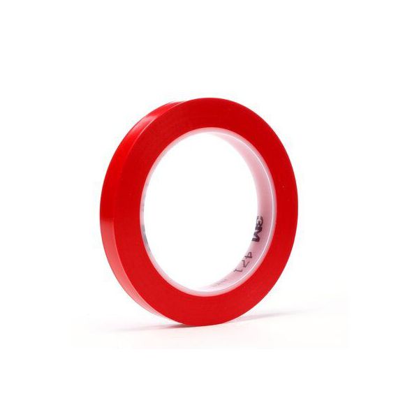 3M 471 SCOTCH PLASTIC TAPE RED (96x 9MM x 33MTR)